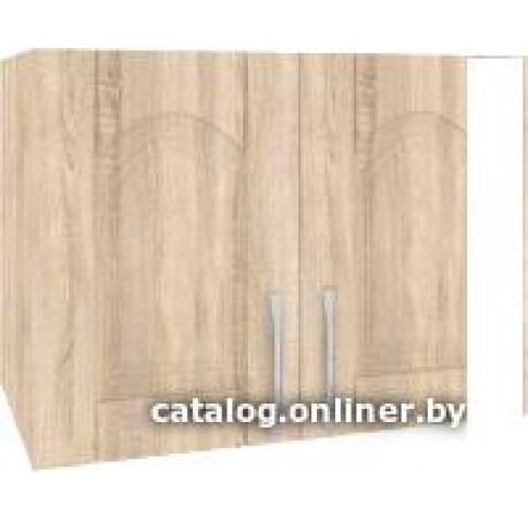Шкаф навесной Кортекс-мебель Корнелия Ретро ВШ50г-400 (дуб сонома)