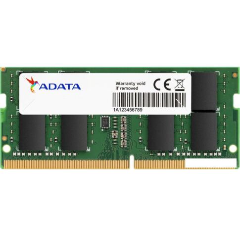 Оперативная память A-Data Premier 32ГБ DDR4 3200 МГц AD4S320032G22-RGN