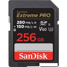 Карта памяти SanDisk Extreme PRO SDXC SDSDXEP-256G-GN4IN 256GB