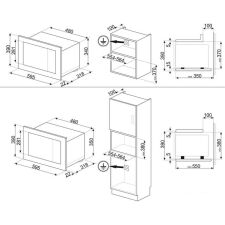 Микроволновая печь Smeg FMI320X2