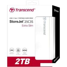 Внешний накопитель Transcend StoreJet 25C3S TS2TSJ25C3S 2TB