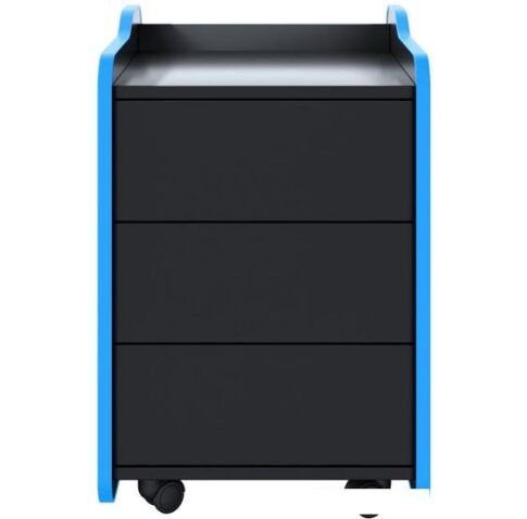 Тумба VMM Game Case 40 Black Blue CS-1BKBE (черный/синий)