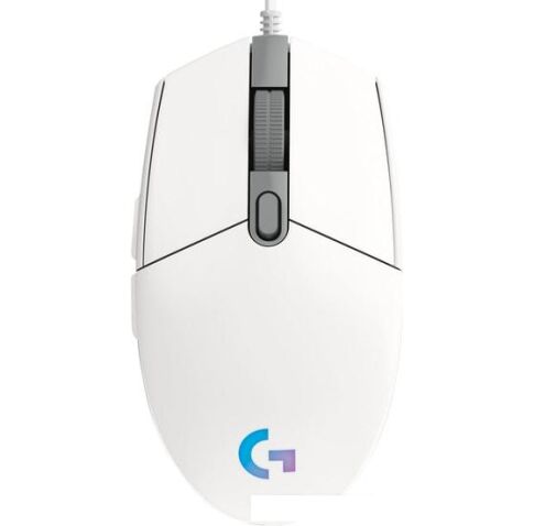 Игровая мышь Logitech G203 Lightsync (белый)