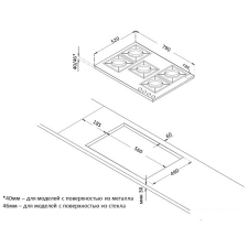 Варочная панель Korting HG 961 CTB