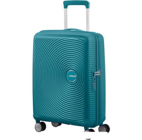 Чемодан-спиннер American Tourister Spinner Expandable Jade Green 55 см