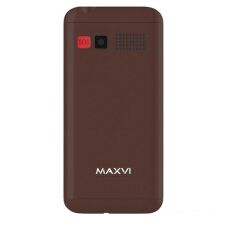 Кнопочный телефон Maxvi B231 (коричневый)