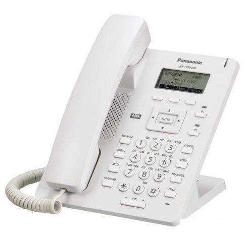 Проводной телефон Panasonic KX-HDV100 White