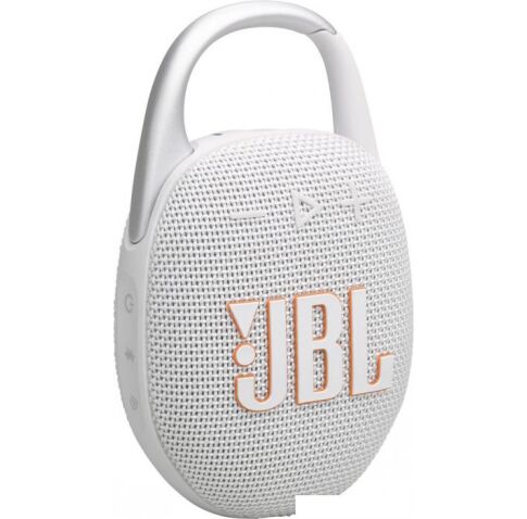 Беспроводная колонка JBL Clip 5 (белый)