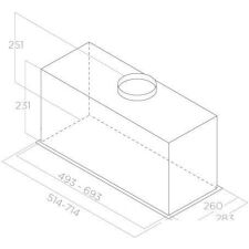 Кухонная вытяжка Elica Fold S IX/A/72 PRF0181963
