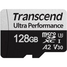 Карта памяти Transcend microSDXC 340S 128GB (с адаптером)