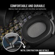 Наушники Corsair HS65 Surround (карбон)