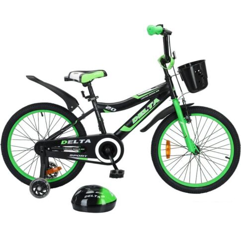 Детский велосипед Delta 1605 (зеленый)