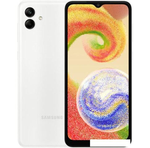 Смартфон Samsung Galaxy A04 SM-A045F/DS 4GB/64GB (белый)