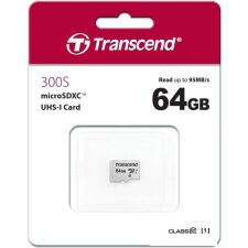 Карта памяти Transcend microSDXC 300S 64GB