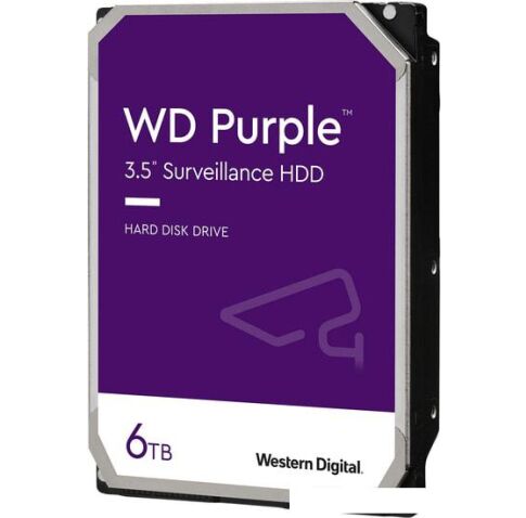 Жесткий диск WD Purple Surveillance 6TB WD62PURX