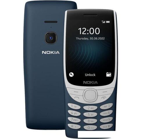 Кнопочный телефон Nokia 8210 4G Dual SIM ТА-1489 (синий)