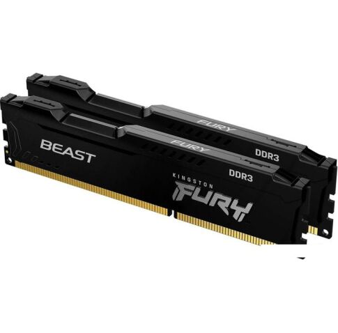 Оперативная память Kingston FURY Beast 2x8GB DDR3 PC3-14900 KF318C10BBK2/16