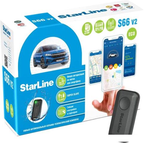 Автосигнализация StarLine S66 v2 LTE