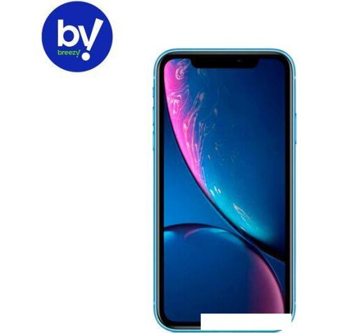 Смартфон Apple iPhone XR 64GB Воcстановленный by Breezy, грейд B (синий)