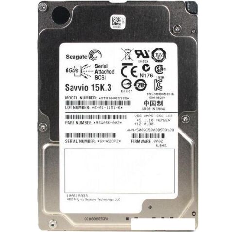 Жесткий диск Seagate Savvio 15K.3 300GB (ST9300653SS)