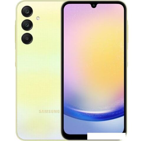 Смартфон Samsung Galaxy A25 8GB/256GB (желтый, без Samsung Pay)