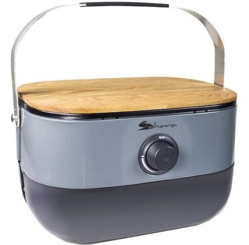 Портативный газовый гриль Sahara Mini BBQ (серый)