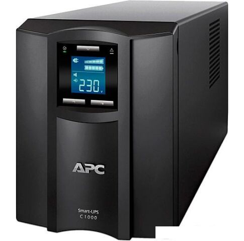 Источник бесперебойного питания APC Smart-UPS C 1000VA LCD 230V (SMC1000I)