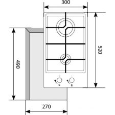 Варочная панель LEX GVG 321 WH