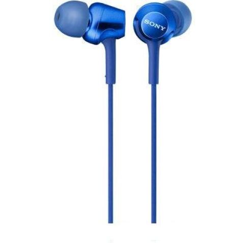 Наушники с микрофоном Sony MDR-EX255AP (синий)