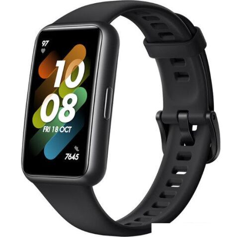 Фитнес-браслет Huawei Band 7 (графитовый черный, китайская версия)