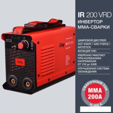 Сварочный инвертор Fubag IR 200 V.R.D.