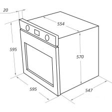 Духовой шкаф MAUNFELD EOEM.769S1