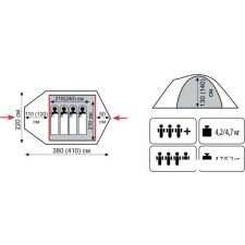 Палатка TRAMP Mountain 4 v2