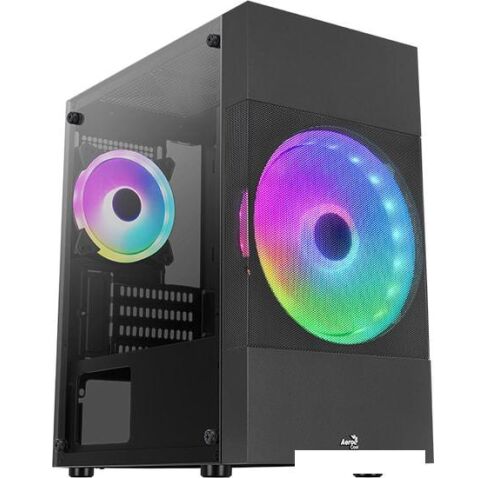 Корпус AeroCool Atomic Lite-G-BK-V2