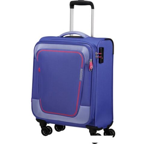 Чемодан-спиннер American Tourister Pulsonic Soft Lilac 55 см