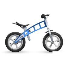 Беговел FirstBIKE Street с тормозом (светло-голубой)