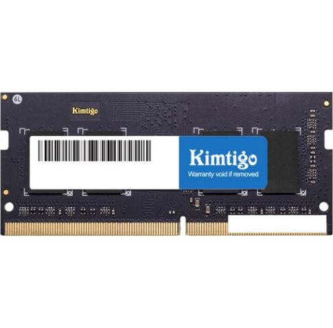 Оперативная память Kimtigo 8ГБ DDR4 SODIMM 3200 МГц KMKU8G8683200