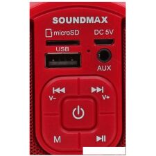 Беспроводная колонка Soundmax SM-PS5020B (красный)