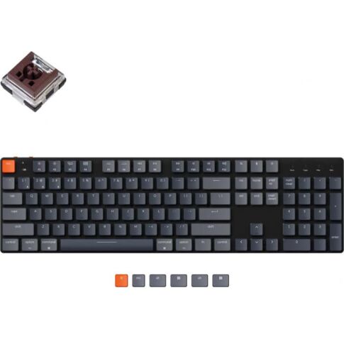 Клавиатура Keychron K5 SE RGB K5SE-E3-RU (Keychron Low Profile Optical Brown)