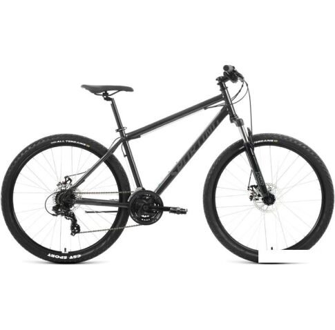 Велосипед Forward Sporting 27.5 2.0 D р.17 2023 (темно-серый/черный)
