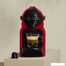 Капсульная кофеварка Nespresso Inissia C40 (красный)