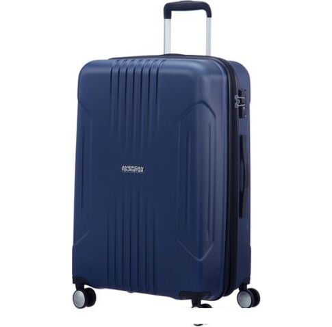 Чемодан-спиннер American Tourister Tracklite Dark Navy 67 см