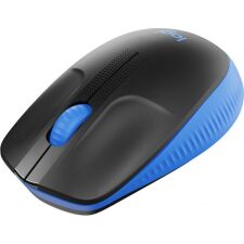 Мышь Logitech M190 (черный/синий)