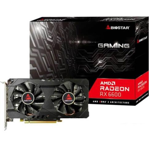 Видеокарта BIOSTAR Radeon RX 6600 Matrix 8GB GDDR6 VA66M6RM81