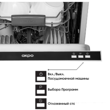 Встраиваемая посудомоечная машина Akpo ZMA60 Series 4