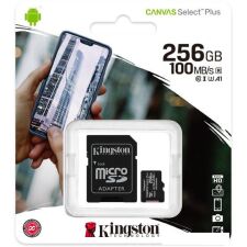 Карта памяти Kingston Canvas Select Plus microSDXC 256GB (с адаптером)