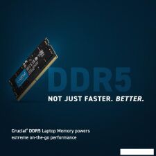 Оперативная память Crucial 16ГБ DDR5 SODIMM 5600МГц CT16G56C46S5