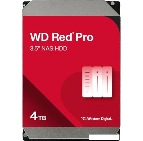 Жесткий диск WD Red Pro 4TB WD4005FFBX