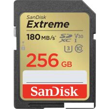 Карта памяти SanDisk Extreme SDXC SDSDXVV-256G-GNCIN 256GB