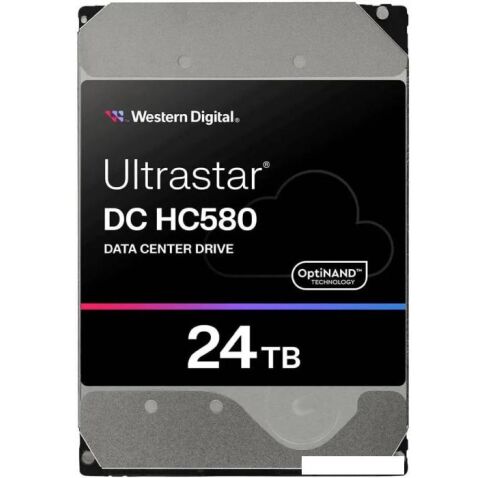 Жесткий диск WD Ultrastar DC HC580 24TB WUH722424ALE6L4